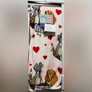 Lady and the tramp Heart Patterned with Candle Design